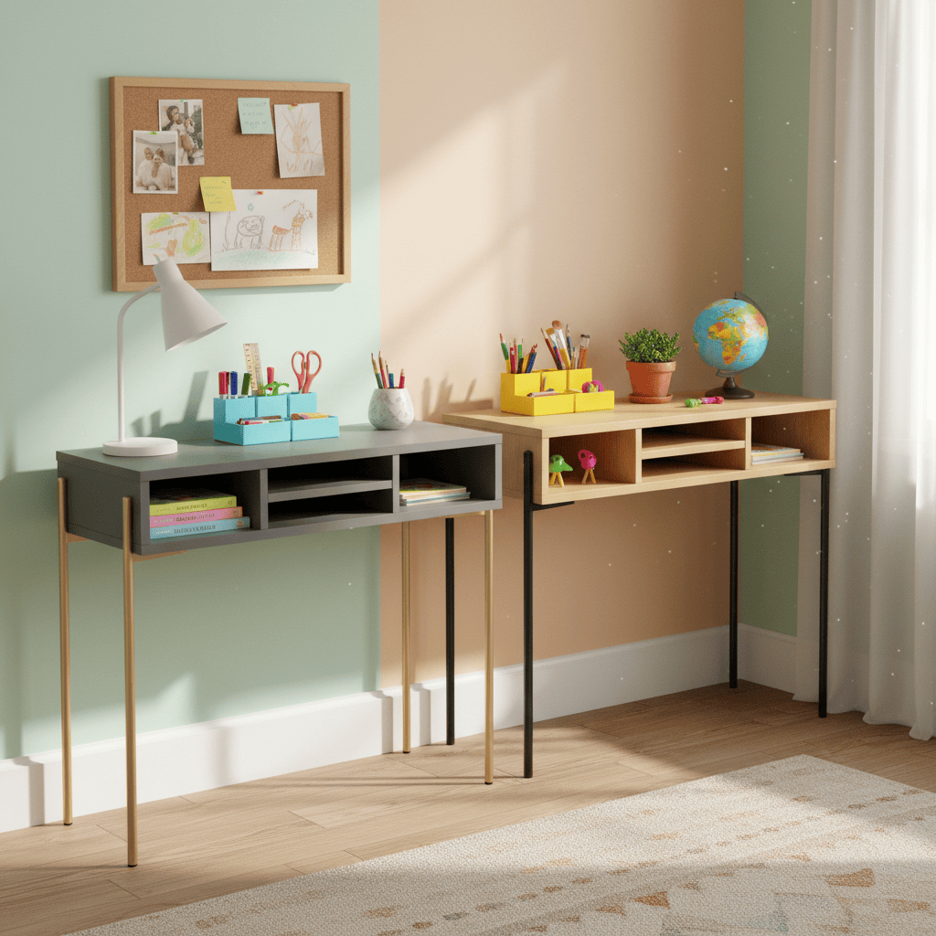 Vida Table Madrid Console Desk 900 by Vida Home