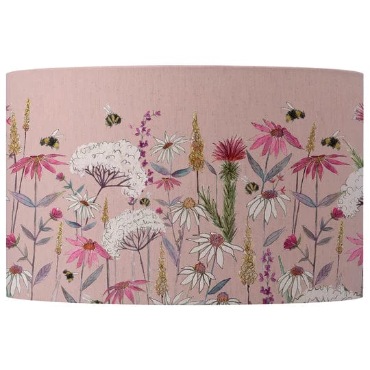 Voyage Maison 40cm / Blush Hermione (40cm or 52cm) Eva Lamp Shade Blush , Bluebell or Natural Linen