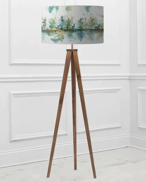 ARATUS & WILDERNESS EVA COMPLETE FLOOR LAMP NUT WOOD Bundle by Voyage Maison