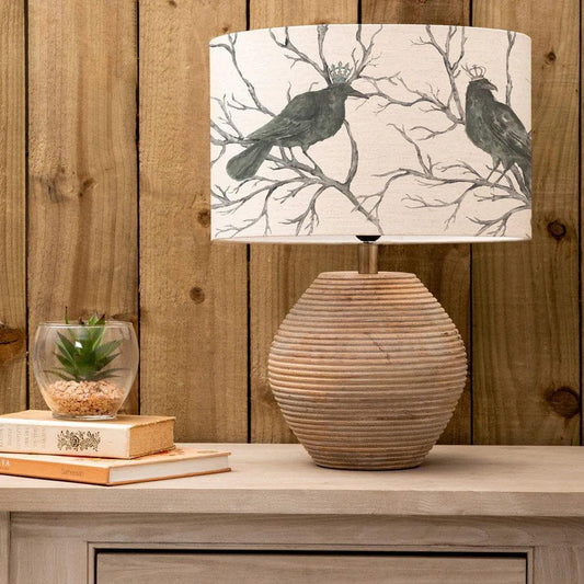 Voyage Maison Cerys Table Lamp with Monarch Linen Shade - D40cm bundle