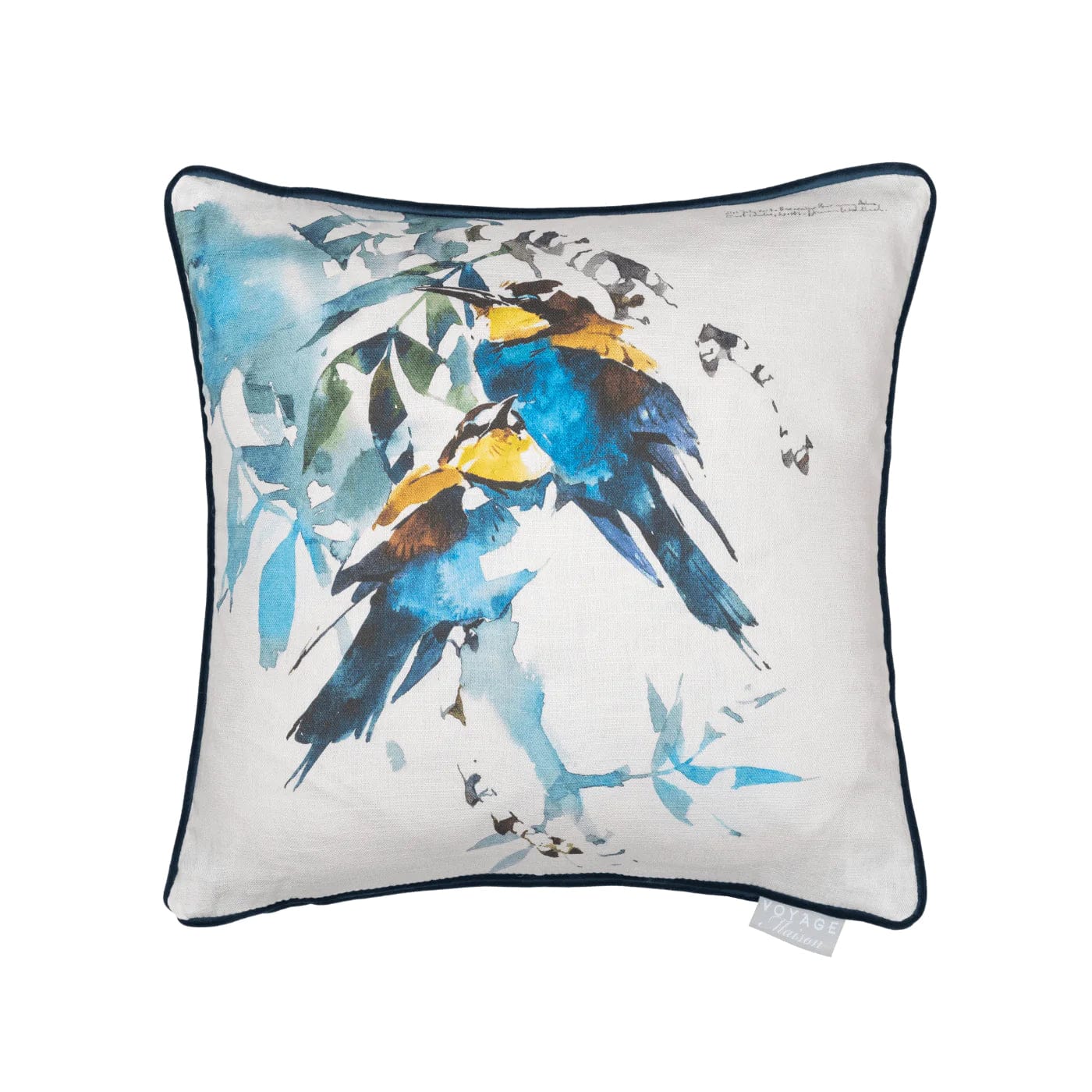 Voyage Maison Cushions Darren Woodhead Avalon Azure Cushion - 43x43cm