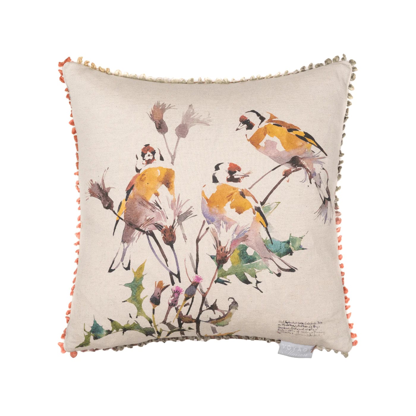 Voyage Maison Cushions Darren Woodhead Belmont Ochre Cushion - 43x43cm