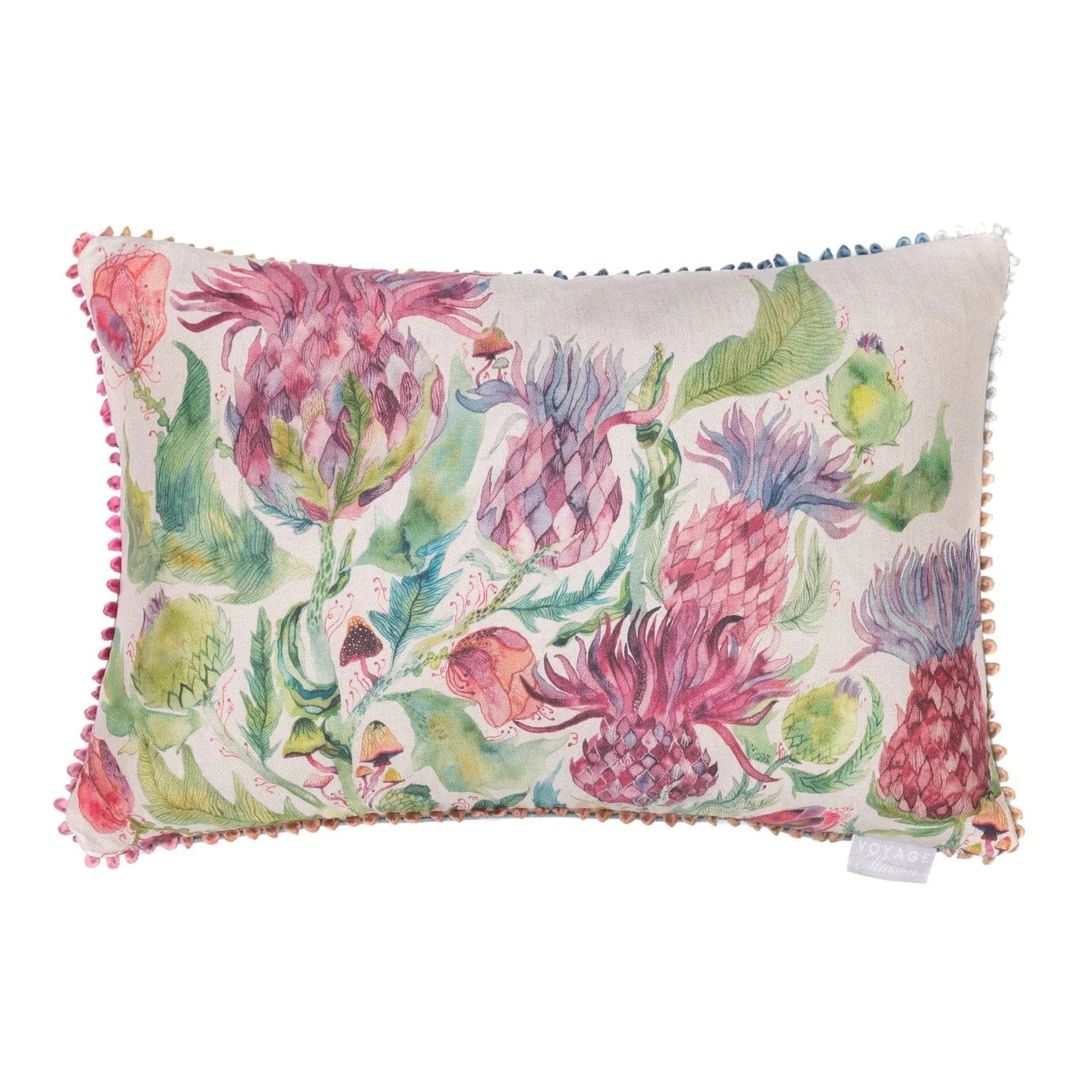 Voyage Maison Cushions Fairytale Bristles Damson Cushion - 60x40cm