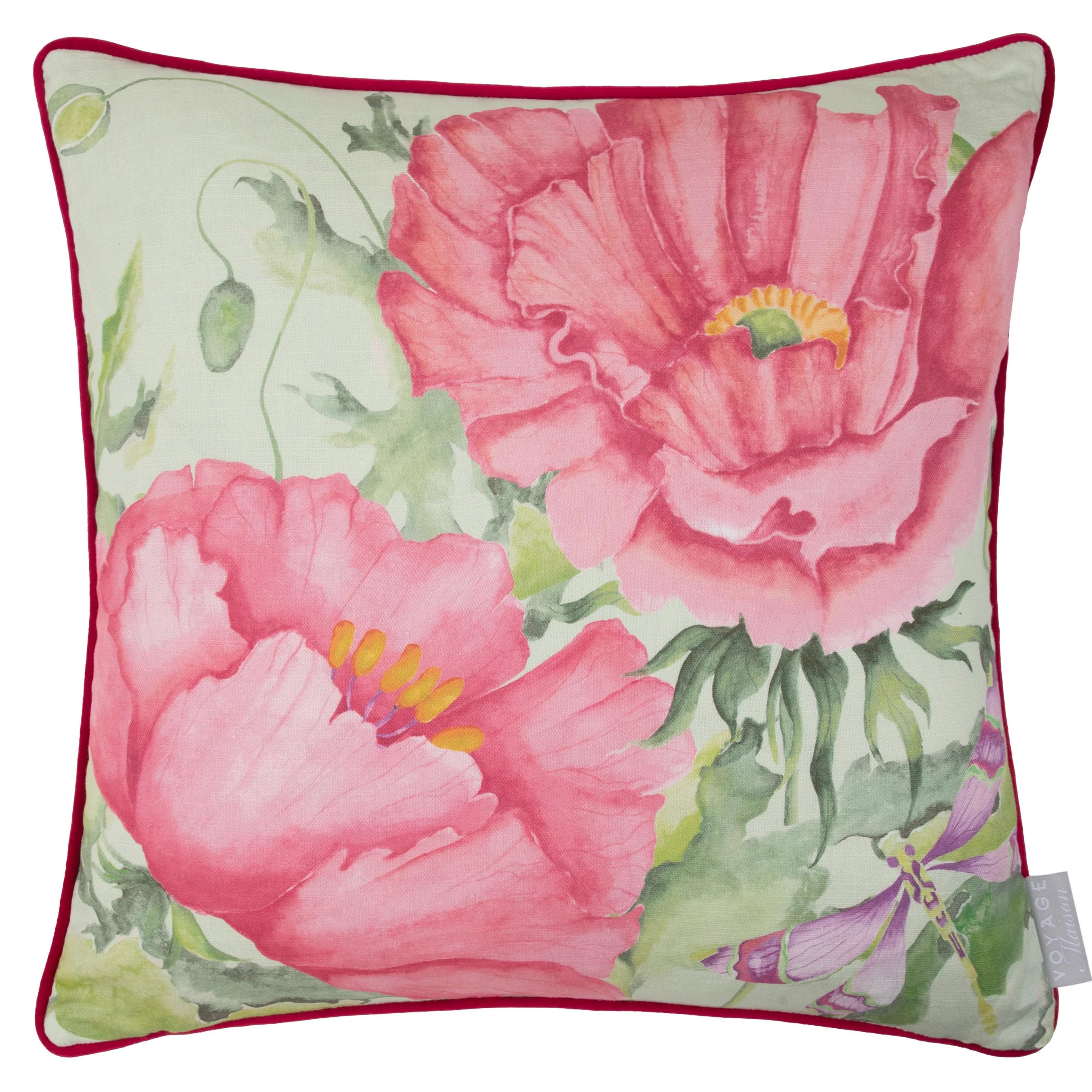 Voyage Maison Cushions Valeria Cushion in Sage 50cm x 50cm