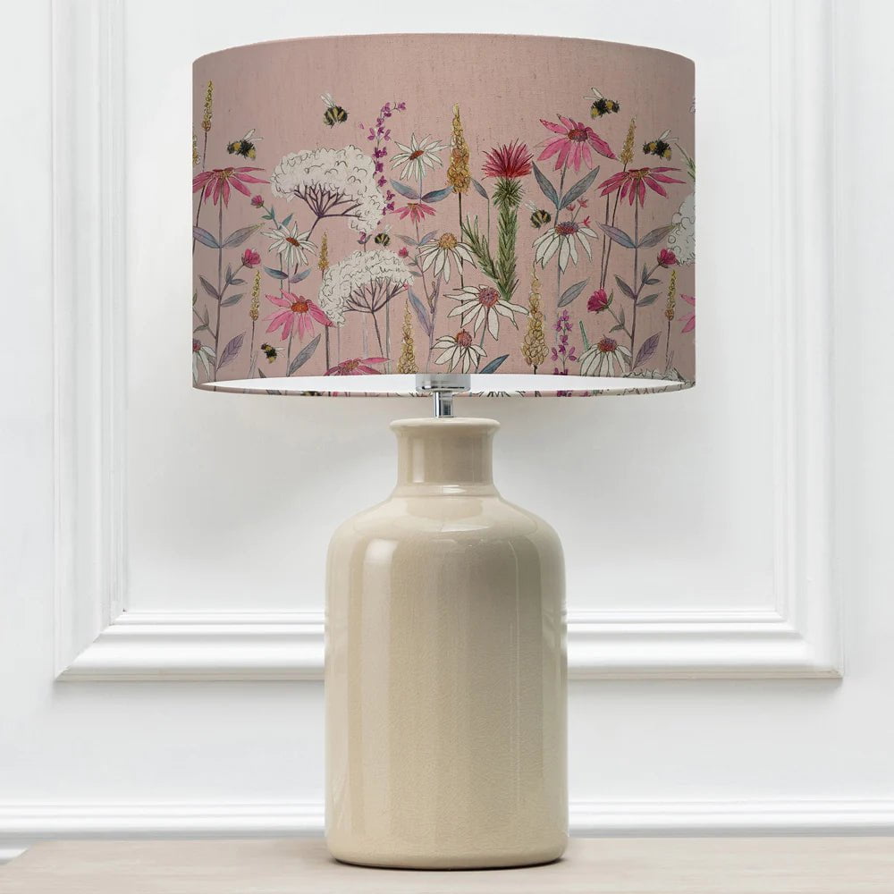 Voyage Maison ELSPETH & HERMIONE EVA COMPLETE TABLE LAMP CREAM/BLUSH Bundle