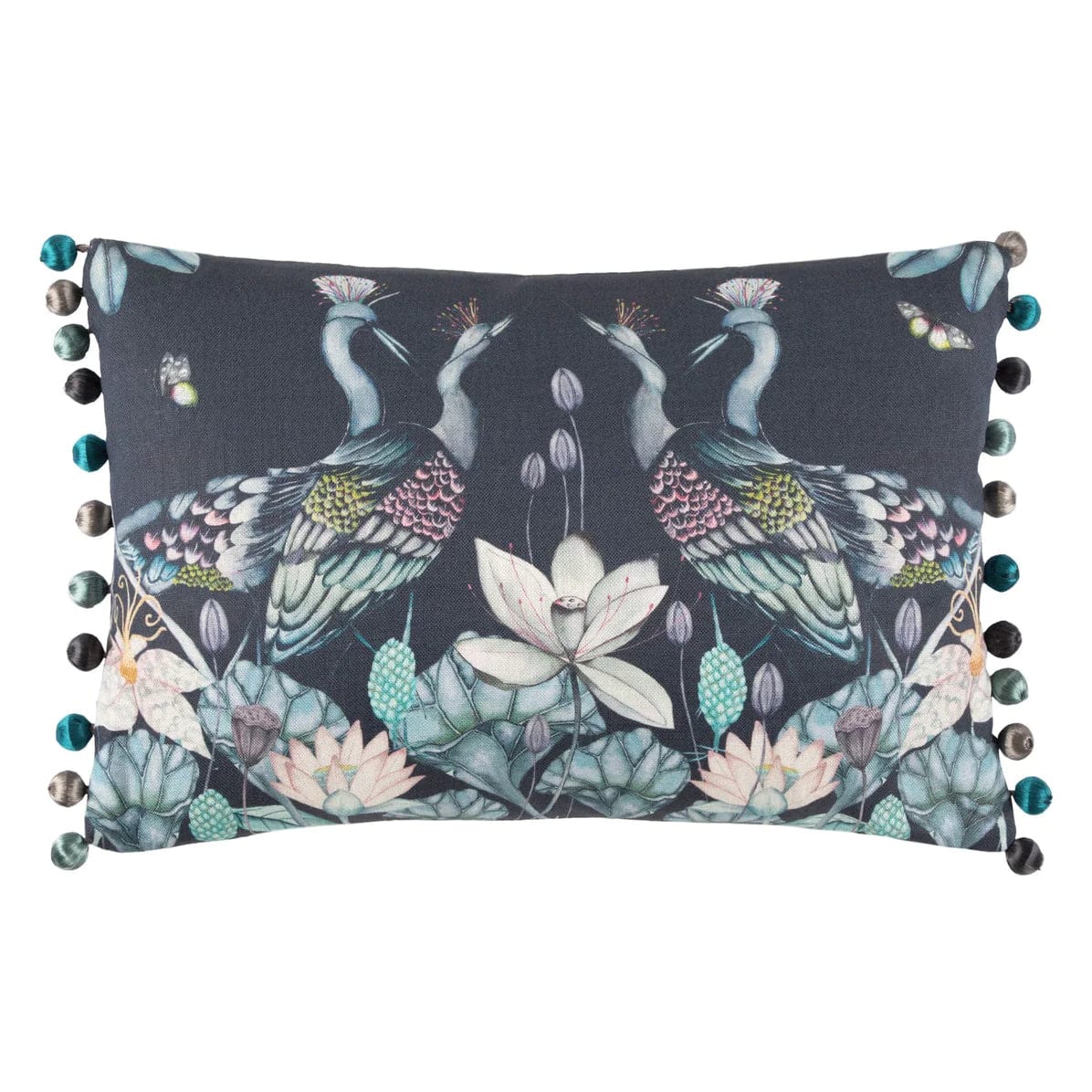 Voyage Maison Interior Design Range Anahita Midnight Cushion - 60x40cm