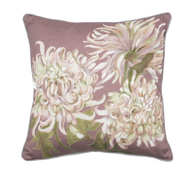 Voyage Maison Interior Design Range Belladonna Heather Printed Cushion - 50x50cm