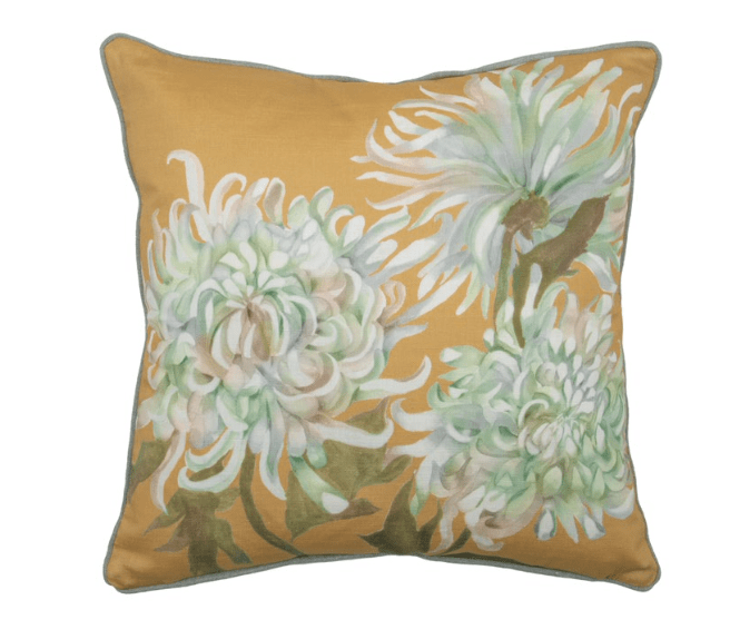 Voyage Maison Interior Design Range Belladonna Honey Printed Cushion - 50x50cm