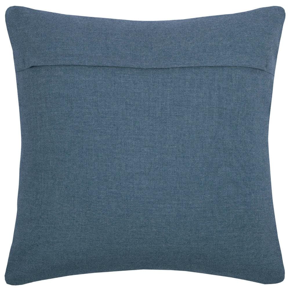 Voyage Maison Interior Design Range Betel Embroidered Cushion in Bluebell 50x50cm