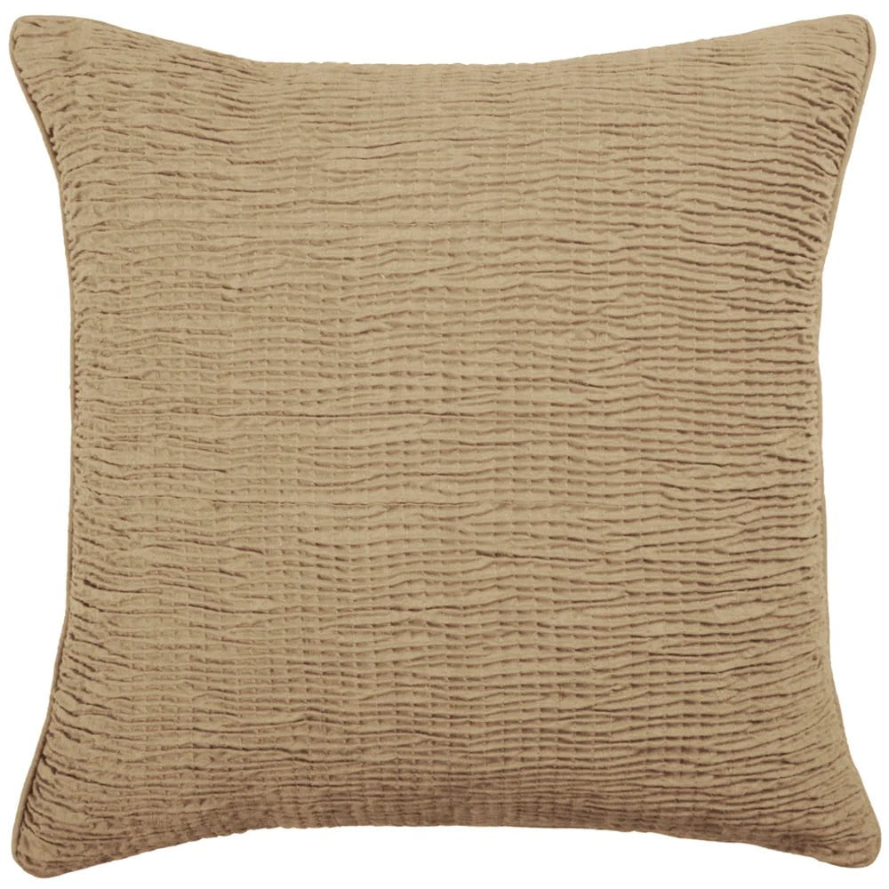 Voyage Maison Interior Design Range Bronze Rainfall Embroidered Cushion 50x50cm (Available in 12 colours)