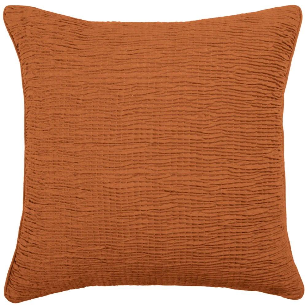 Voyage Maison Interior Design Range Cinnamon Rainfall Embroidered Cushion 50x50cm (Available in 12 colours)