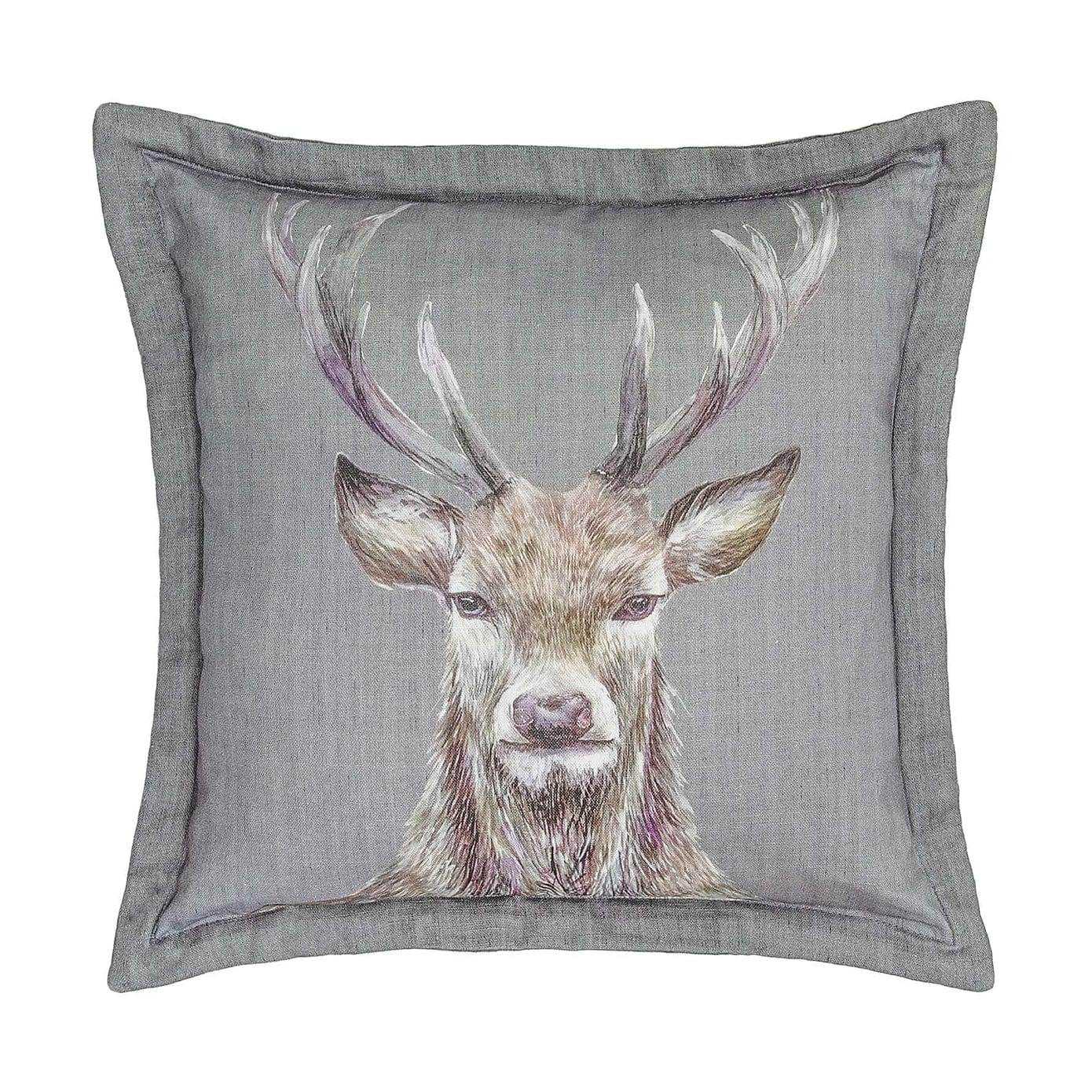 Voyage Maison Interior Design Range Duncan Stone Printed Cushion - 46x46cm