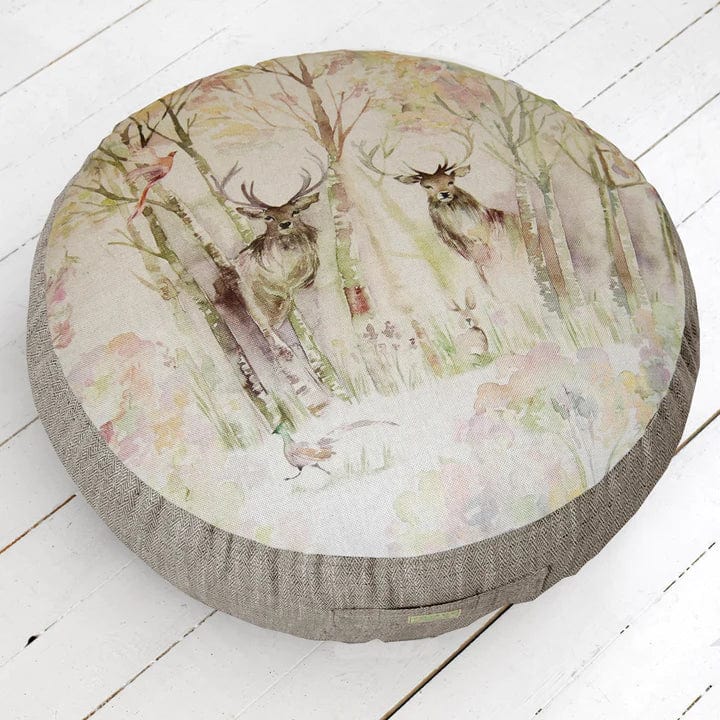 Voyage Maison Interior Design Range ENCHANTED FOREST PRINTED FLOOR CUSHION