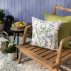 Voyage Maison Interior Design Range EXPRESSIVE THISTLE OUTDOOR CUSHION in PURPLE