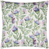 Voyage Maison Interior Design Range EXPRESSIVE THISTLE OUTDOOR CUSHION in PURPLE