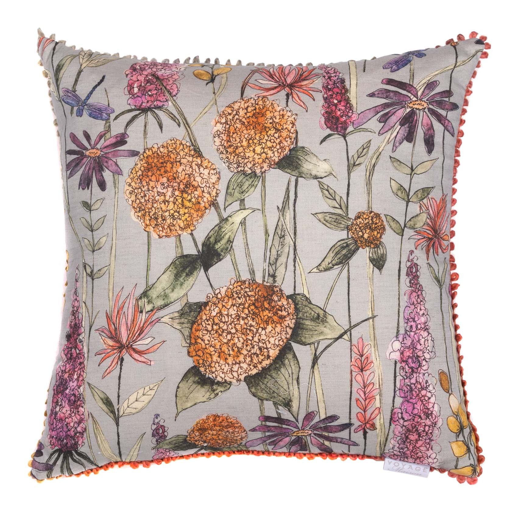 Voyage Maison Interior Design Range Florabunda Russet Cushion - 55x55cm