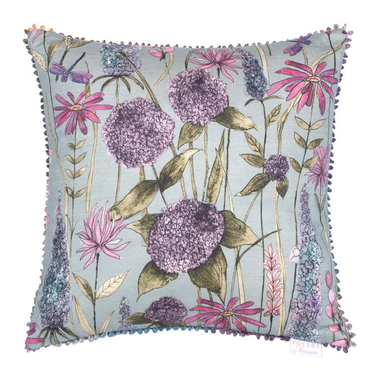 Voyage Maison Interior Design Range Florabunda Verde Cushion - 55x55cm