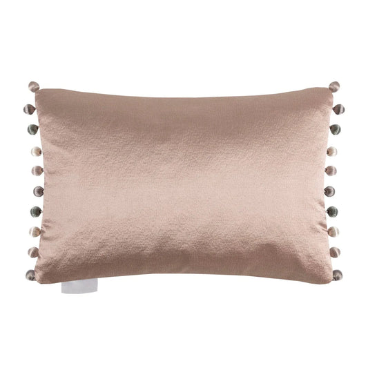 Voyage Maison Interior Design Range Glaze Coral Satin Cushion - 60x40cm