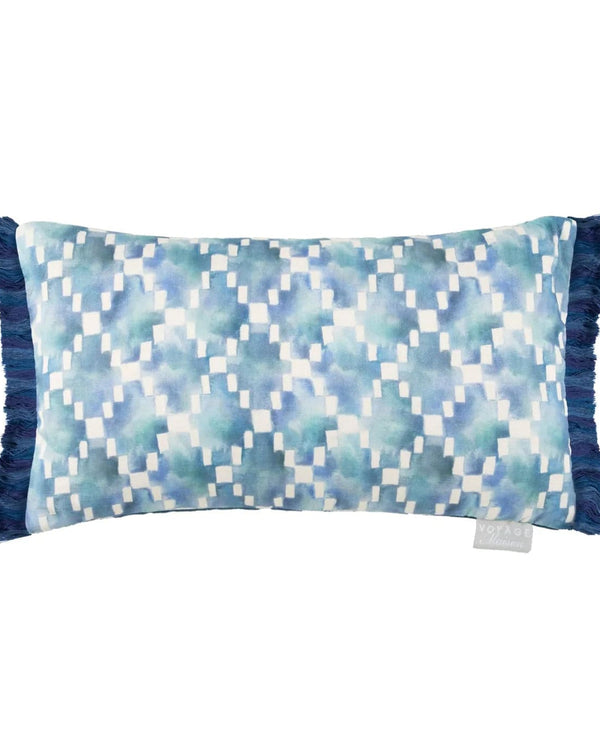 Glenaire Cobalt Cushion by Voyage Maison