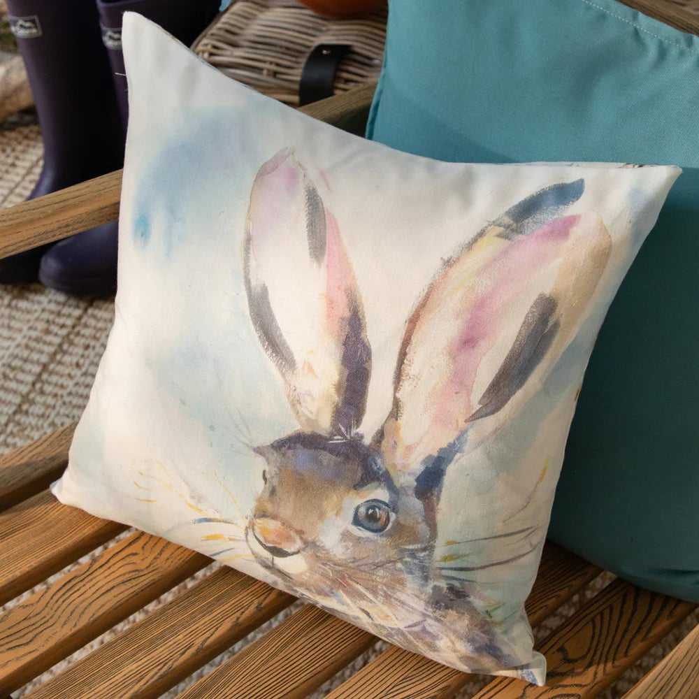 Voyage Maison Interior Design Range HARRIET HARE OUTDOOR CUSHION in BLUE