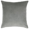 Voyage Maison Interior Design Range HAZE EMBROIDERED FEATHER CUSHION STEEL- 50x50cm