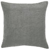 Voyage Maison Interior Design Range HAZE EMBROIDERED FEATHER CUSHION STEEL- 50x50cm