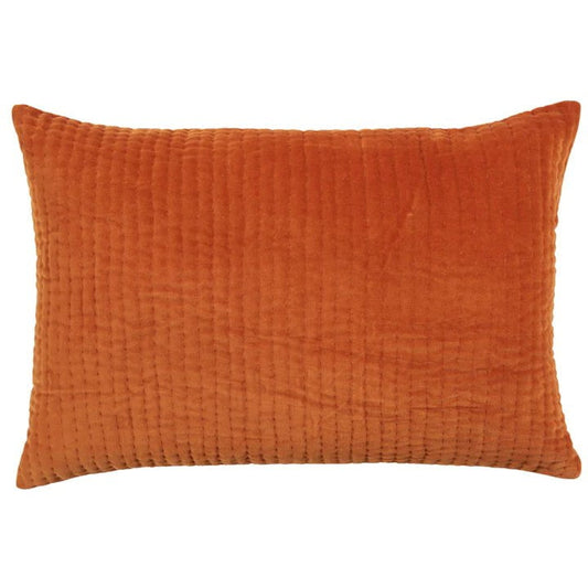 Voyage Maison Interior Design Range Haze Embroidered Feather Cushion Sunset -  40x60cm