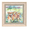 Voyage Maison Interior Design Range Heilan Herd Birch Framed Print - 46x46cm or 68x68cm