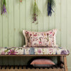 Voyage Maison Interior Design Range HERMIONE PRINTED FEATHER CUSHION BLUSH