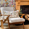 Voyage Maison Interior Design Range HERMIONE PRINTED FEATHER CUSHION LINEN