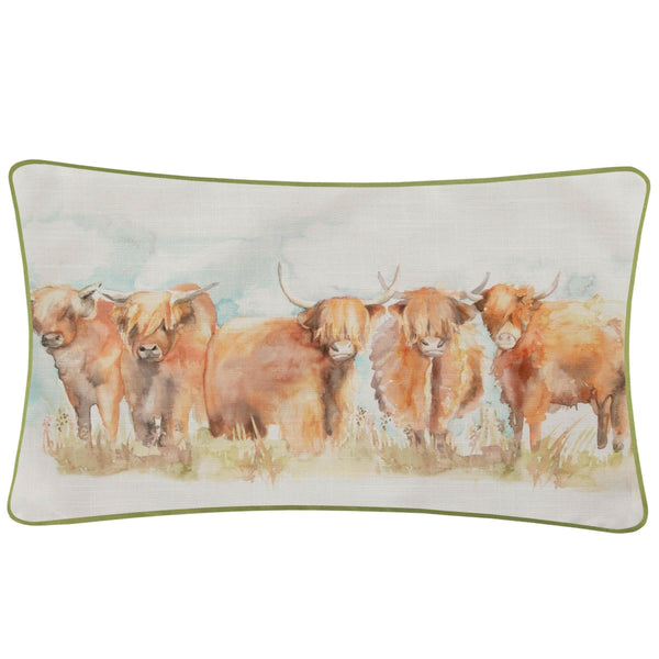 HIGHLAND OUTDOOR CUSHION ORANGE by Voyage Maison