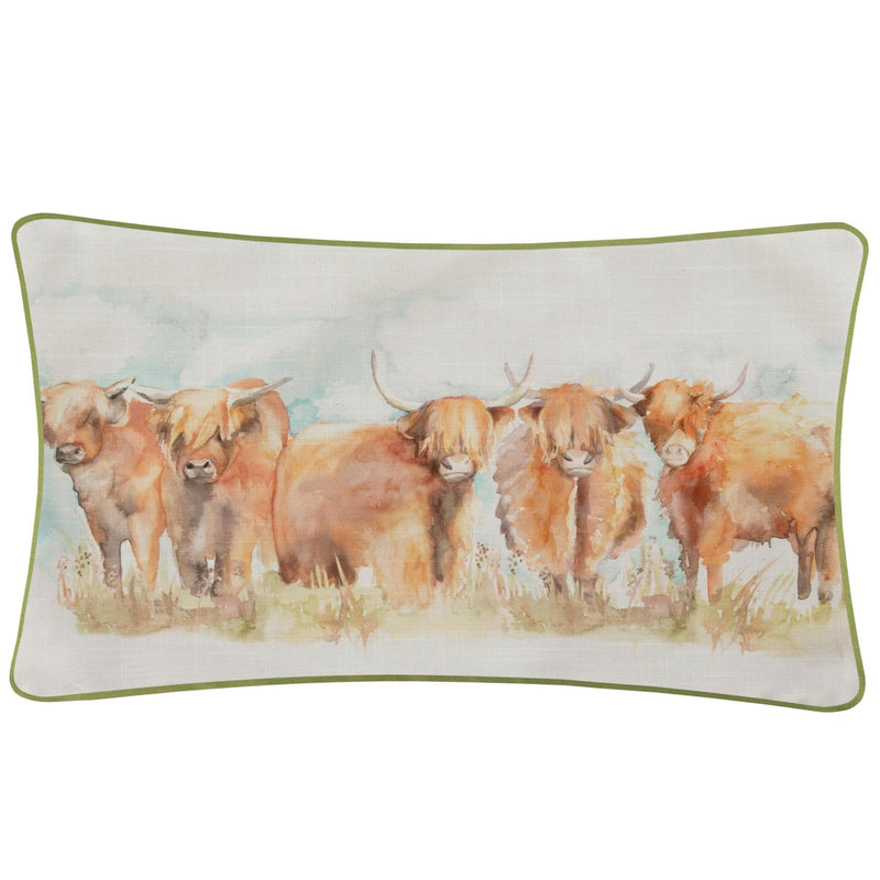 HIGHLAND OUTDOOR CUSHION ORANGE by Voyage Maison