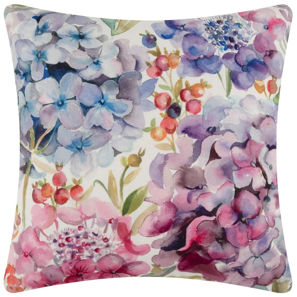 Voyage Maison Interior Design Range HYDRANGEA OUTDOOR CUSHION in PURPLE