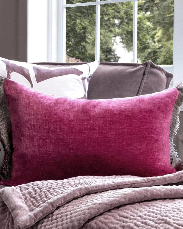 Isernia Berry Chenille Cushion - 60x40cm