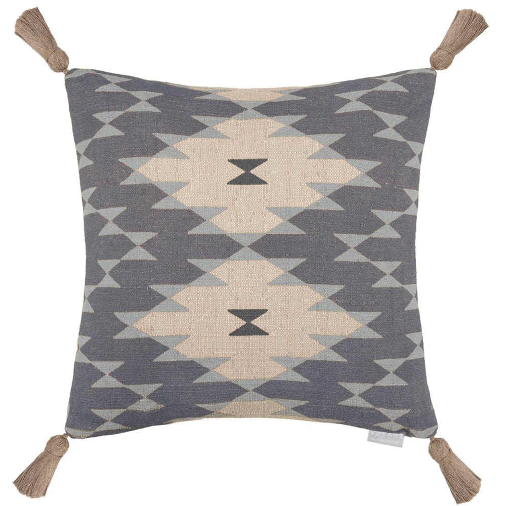 Voyage Maison Interior Design Range KAYA PRINTED FEATHER CUSHION SKYE