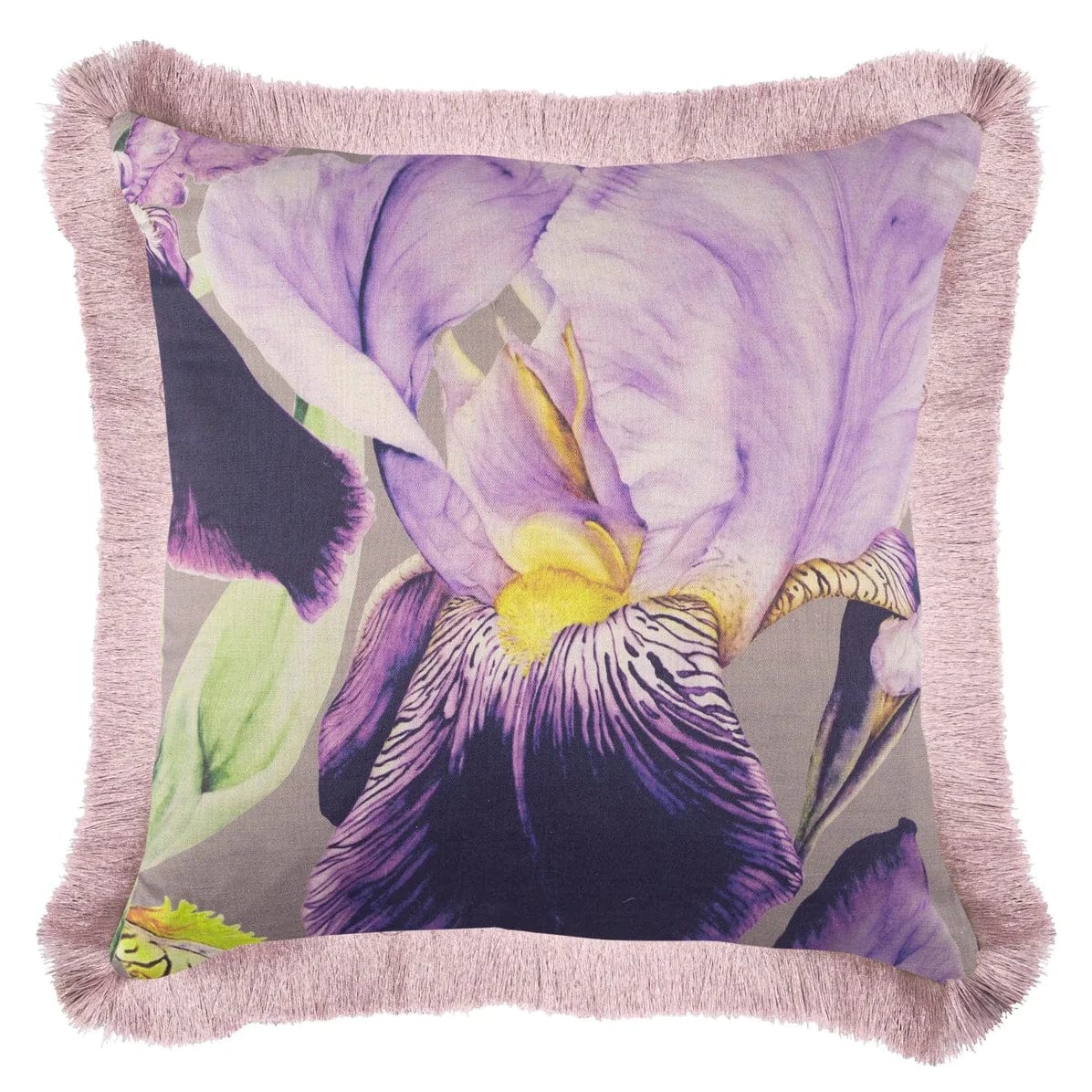 Voyage Maison Interior Design Range Marie Burke ELVA Damson Cushion - 55x55cm