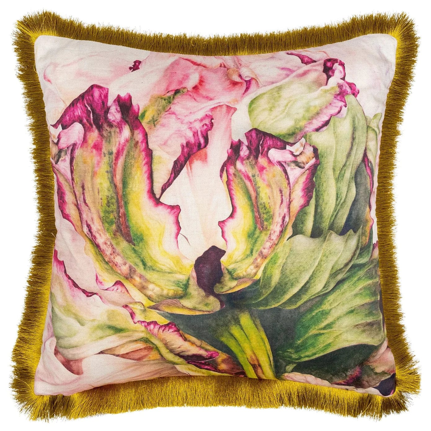 Voyage Maison Interior Design Range Marie Burke Heligan Fuchsia Cushion - 55x55cm