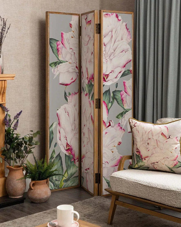 Voyage Maison & Marie Burke Parcevall Fuchsia Antique Finish Room Divider - 180x120x4cm