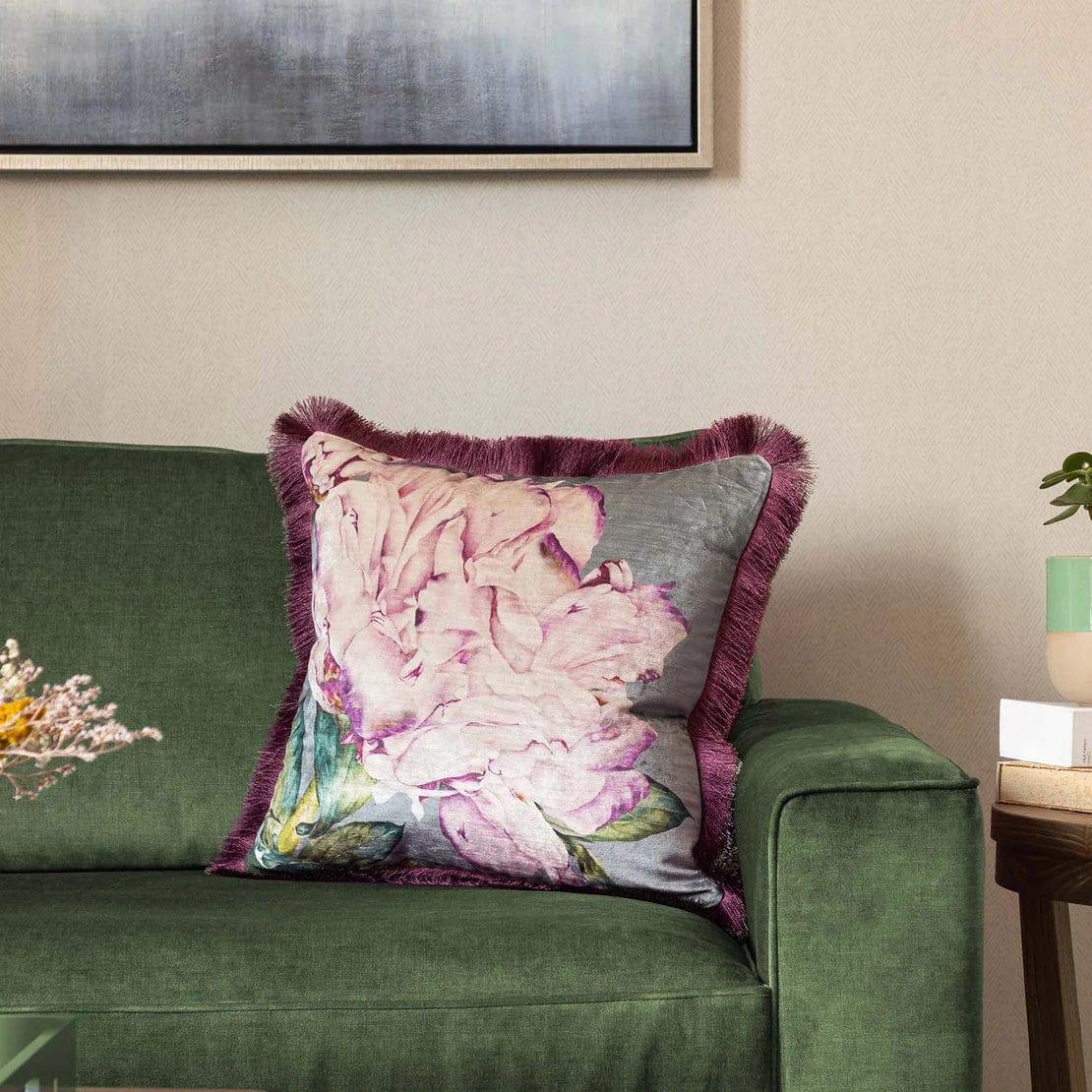 Voyage Maison Interior Design Range Marie Burke Parcevall Lavender Cushion - 50x50cm