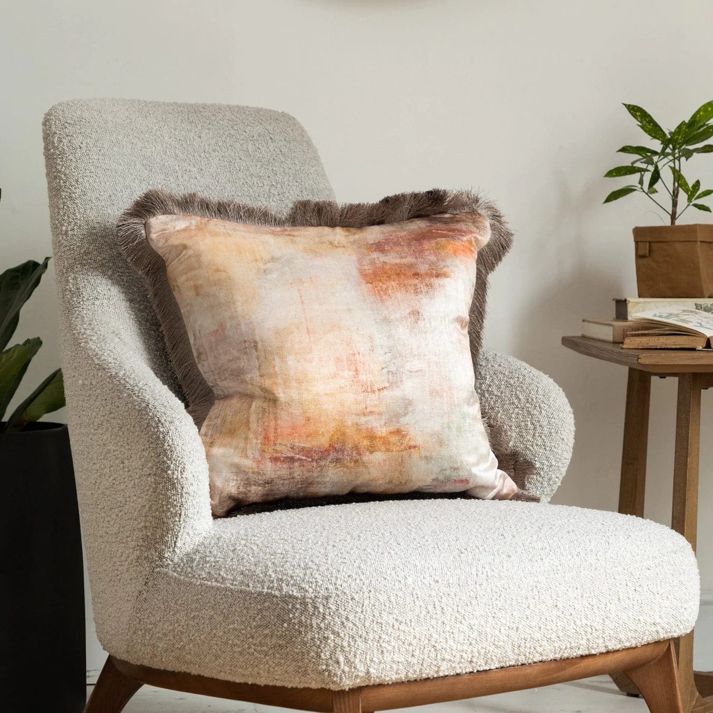 Voyage Maison Interior Design Range Monet Amber 55x55cm Cushion