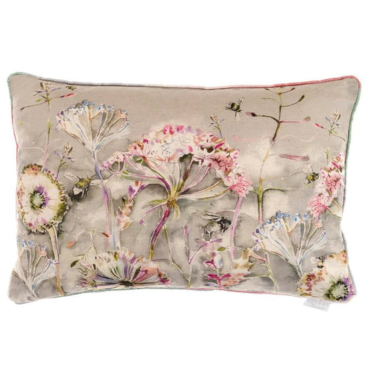 Voyage Maison Interior Design Range Orchid Langdale Floral Printed Feather Cushion - 65x45cm