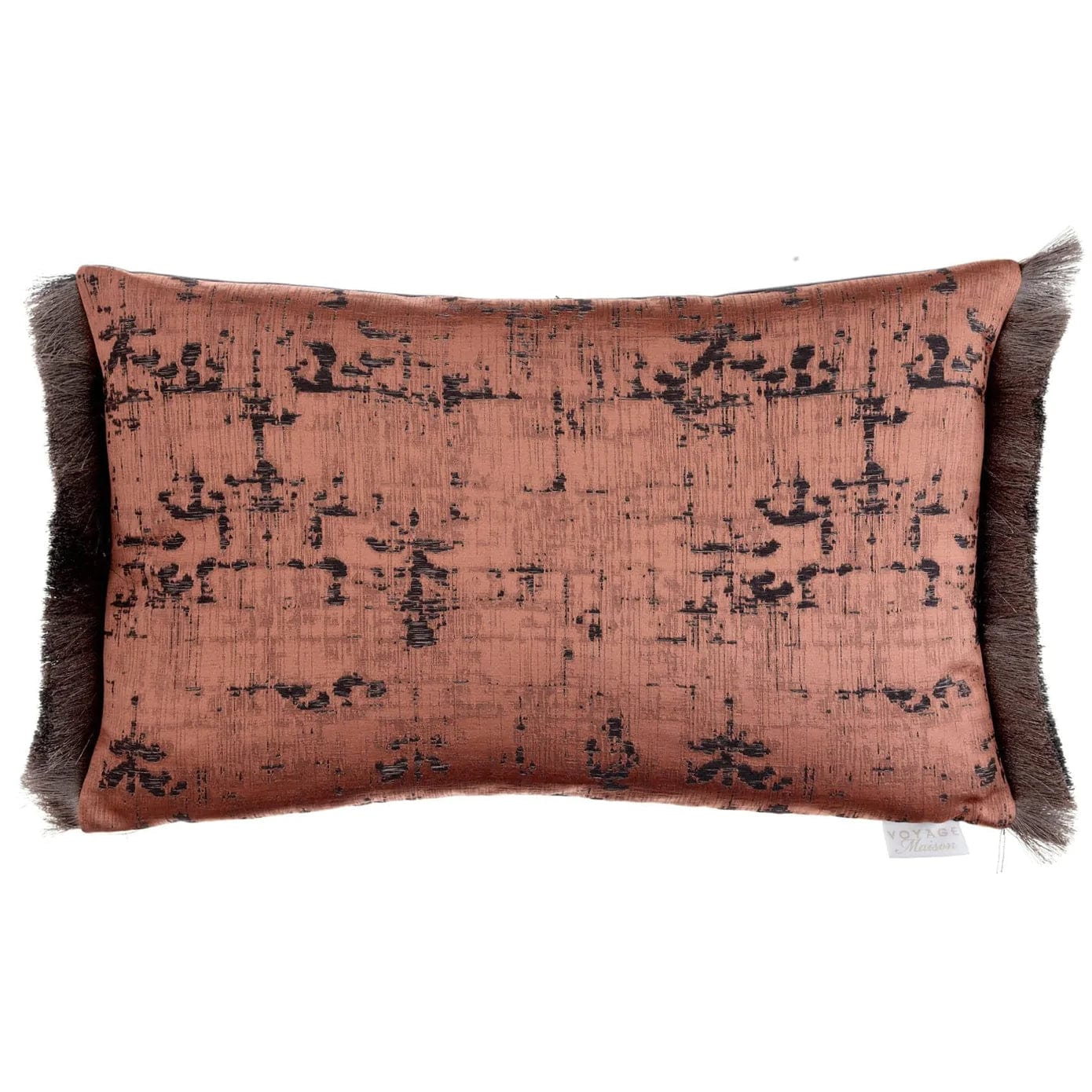 Voyage Maison Interior Design Range Orta Copper Jacquard Cushion - 40x60cm