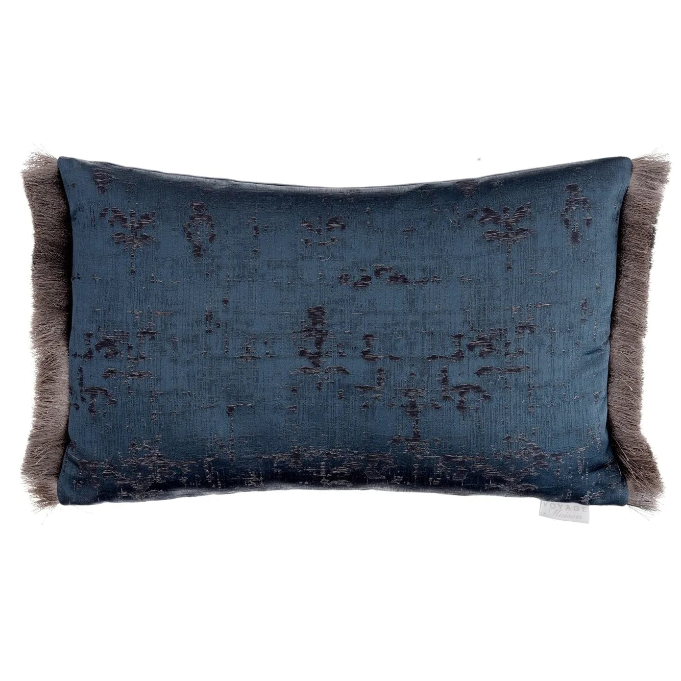 Voyage Maison Interior Design Range Orta Midnight Jacquard Cushion - 40x60cm