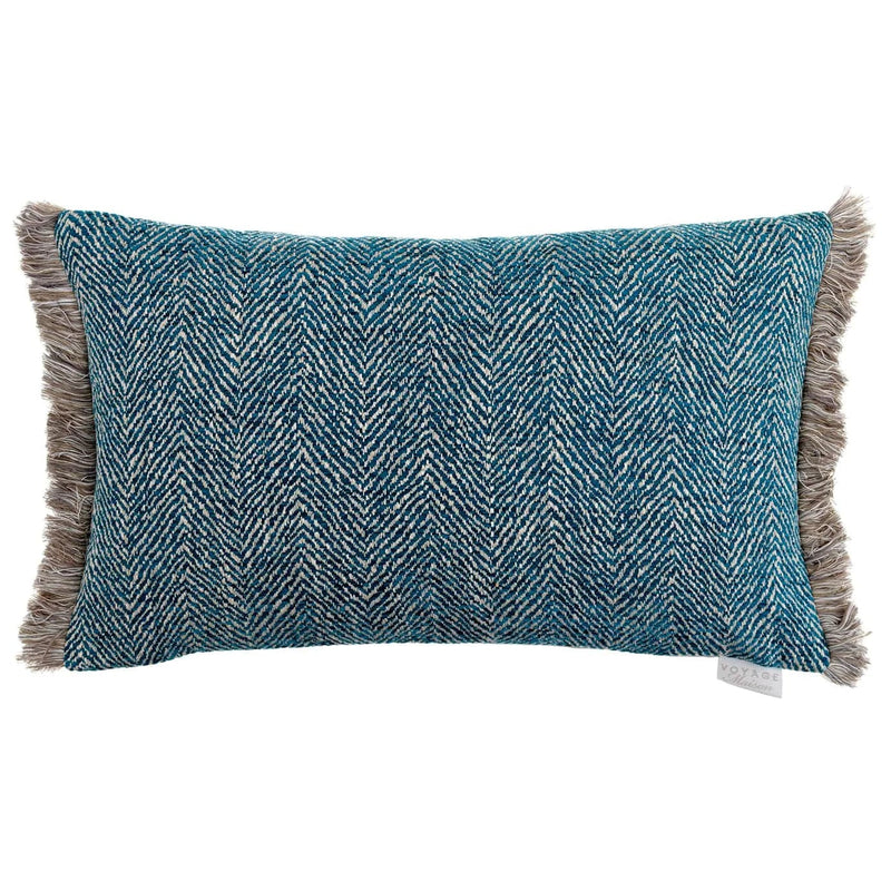 Oryx Azure Chenille Cushion - 40x60cm by Voyage Maison