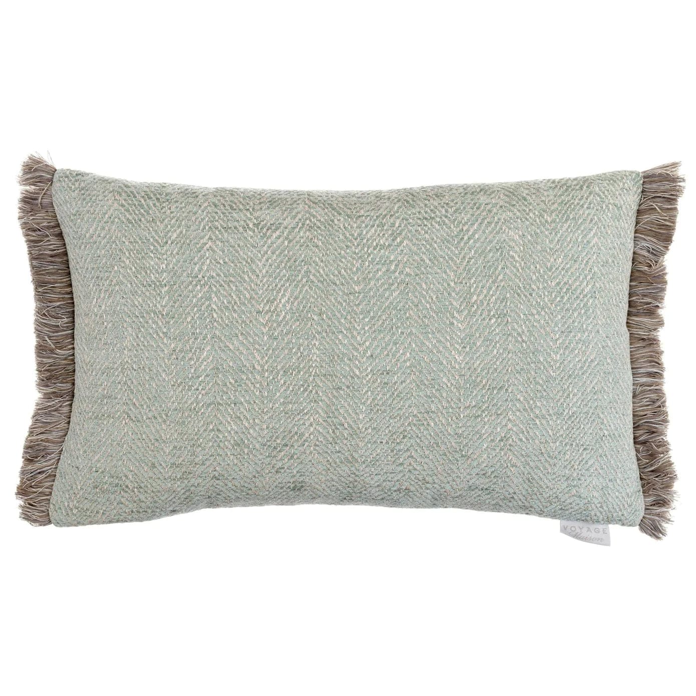 Voyage Maison Interior Design Range Oryx Duck Egg Chenille Cushion - 40x60cm