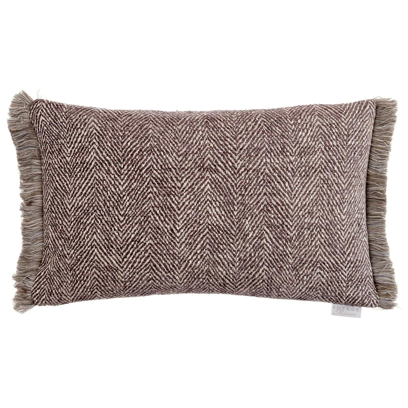 Voyage Maison Interior Design Range Oryx Slate Chenille Cushion - 40x60cm