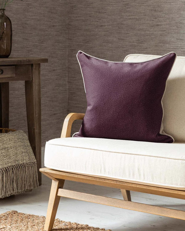 Palermo Plum Cushion by Voyage Maison