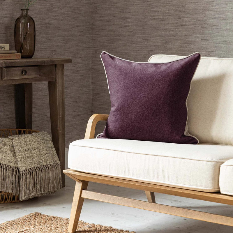 Palermo Plum Cushion by Voyage Maison