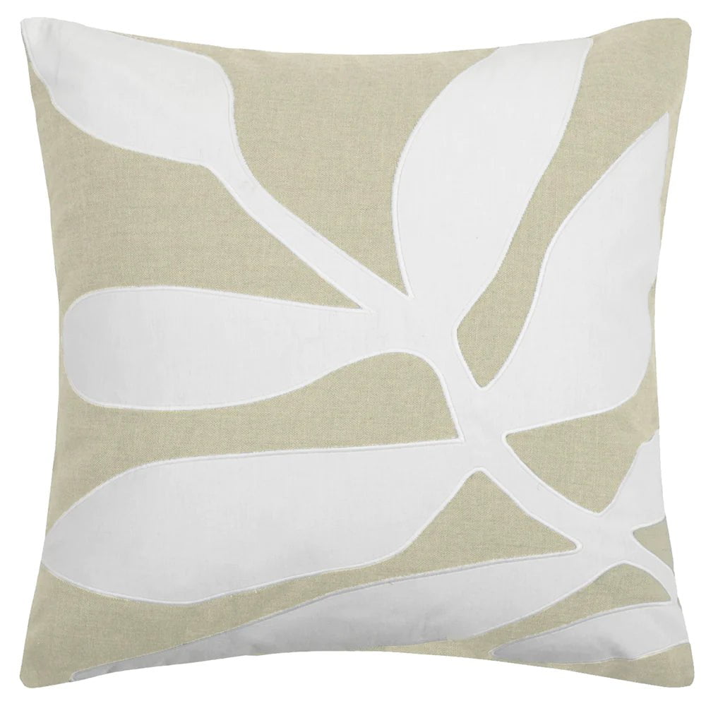 Voyage Maison Interior Design Range Quartz Bodhi Embroidered Cushion 50x50cm (Available in 3 colours)