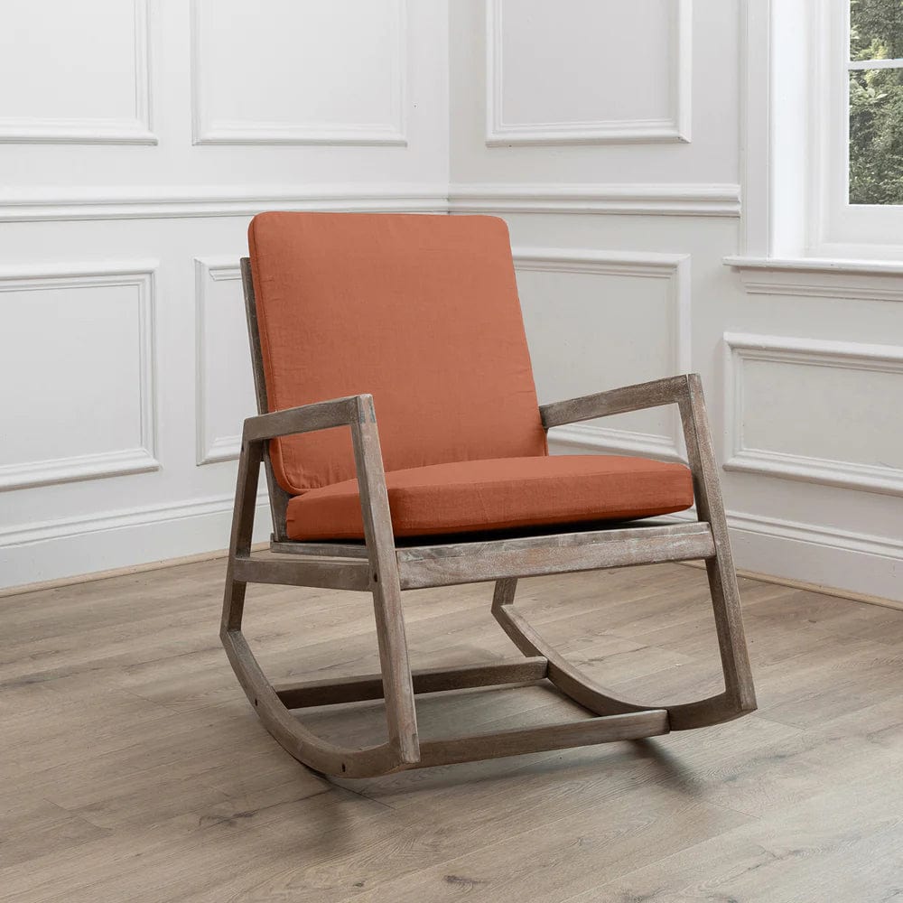 Voyage Maison Interior Design Range Rust Jonas Rocker Chair (several colours to choose from)